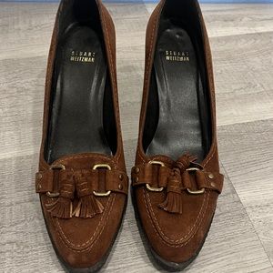 Stuart Weitzman loafer heels